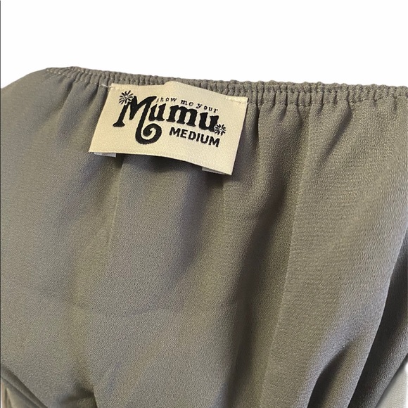 Show Me Your Mumu Heather Halter  charcoal dress - Picture 5 of 6